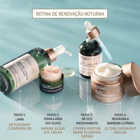 Hidratante Noturno Repara&ccedil;&atilde;o Profunda Biossance SQUALANE ECTOIN OVERNIGHT RESCUE